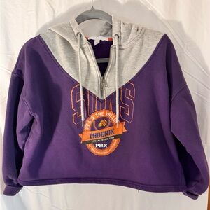 Phoenix Suns Cropped Hoodie - WEAR by Erin Andrews brand- Size S NBA official